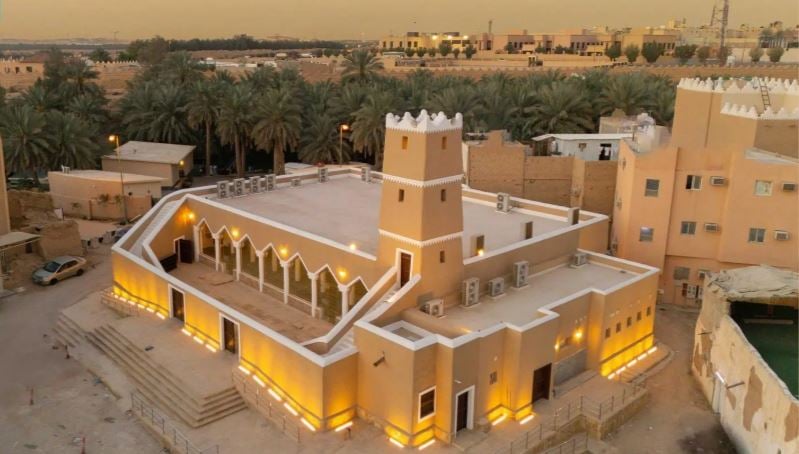 مشروع الأمير محمد بن سلمان لتطوير المساجد التاريخية يجدد مسجد العودة بالدرعية