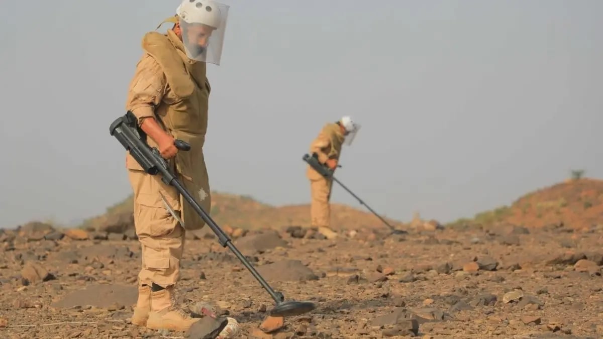 انتزاع 551 لغمًا عبر مشروع "مسام" في اليمن خلال أسبوع