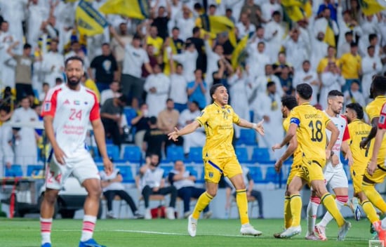 التعاون يحقق فوزًا ثمينًا على الشارقة في نصف نهائي دوري أبطال آسيا 2