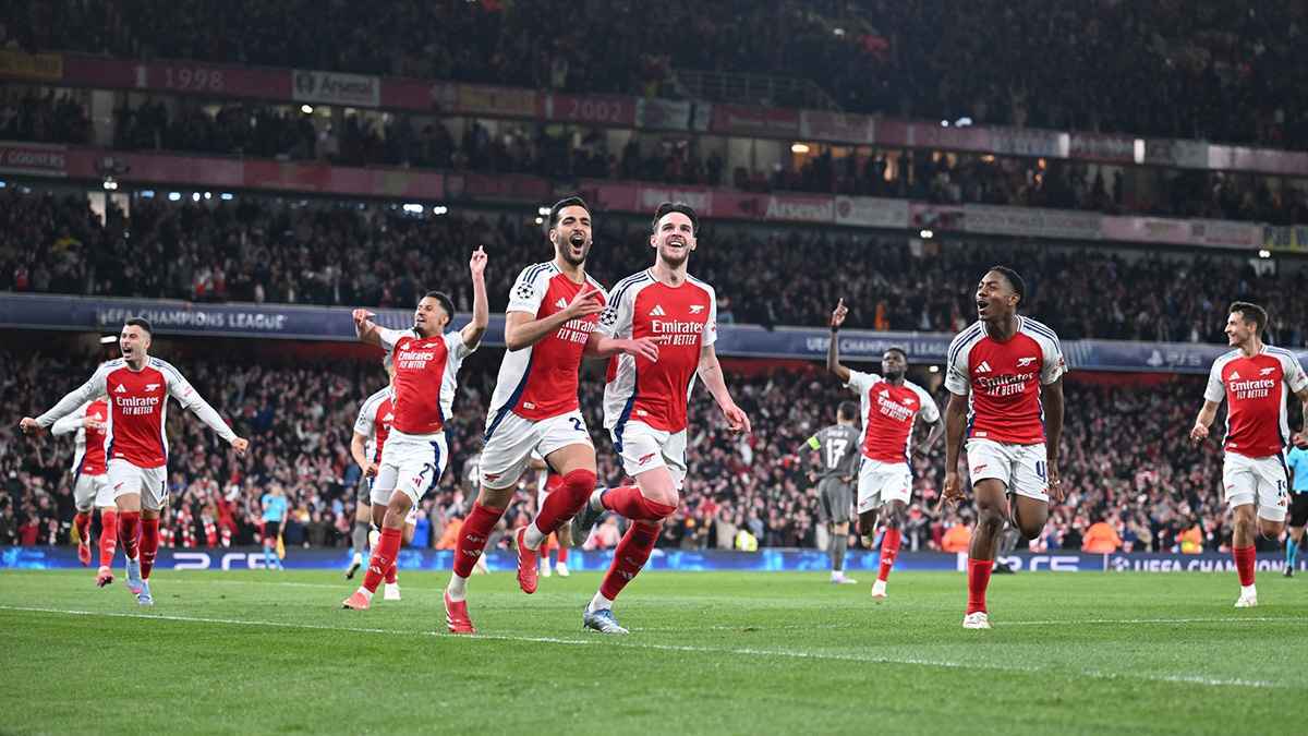 آرسنال يعبر ريال مدريد ويتأهل لنصف نهائي دوري الأبطال