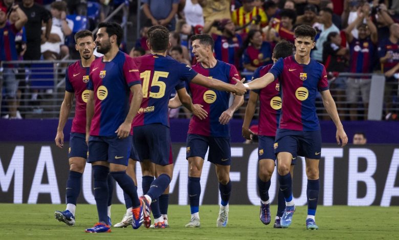 التشكيل الرسمي لمباراة برشلونة ضد إنتر ميلان في دوري الأبطال