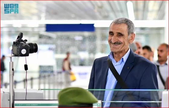جوازات مطار الأمير محمد بن عبدالعزيز تستقبل أولى رحلات الحجاج القادمين من تركيا