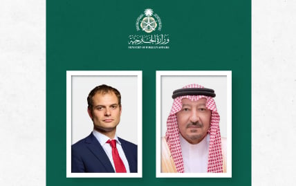  نائب وزير الخارجية يستعرض العلاقات الثنائية مع وزير الدولة البريطاني لشؤون المنطقة
