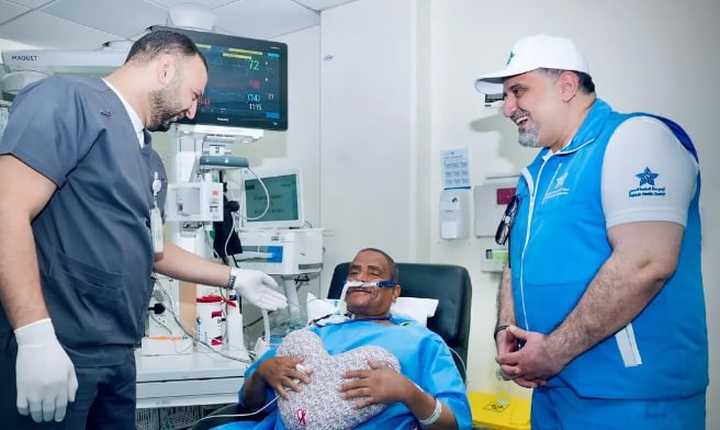 حاج مصري يتجاوز الجلطة القلبية ويستعد لإكمال المناسك بعد علاجه بمدينة الملك عبدالله الطبية