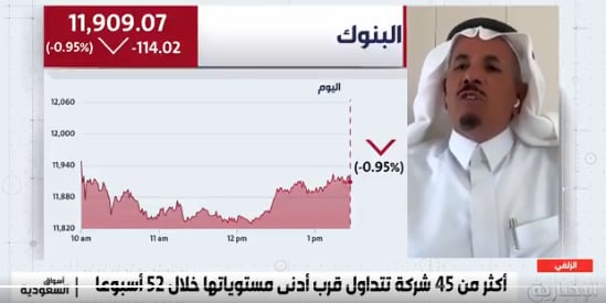 باحث: خسائر مؤشر سوق الأسهم تجاوزت الـ9% منذ بداية العام رغم متانة الاقتصاد 