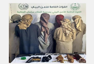 القبض على 6 مخالفين لارتكابهم مخالفة الصيد في محمية الملك سلمان الملكية