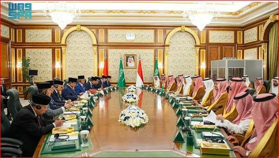 المملكة وإندونيسيا يعُربان عن قلقهما حيال الكارثة الإنسانية في غزة 