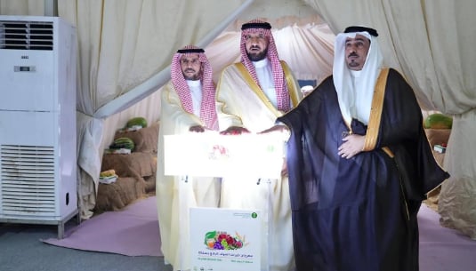 وكيل إمارة منطقة الجوف يفتتح مهرجان "خيرات الجوف" الرابع