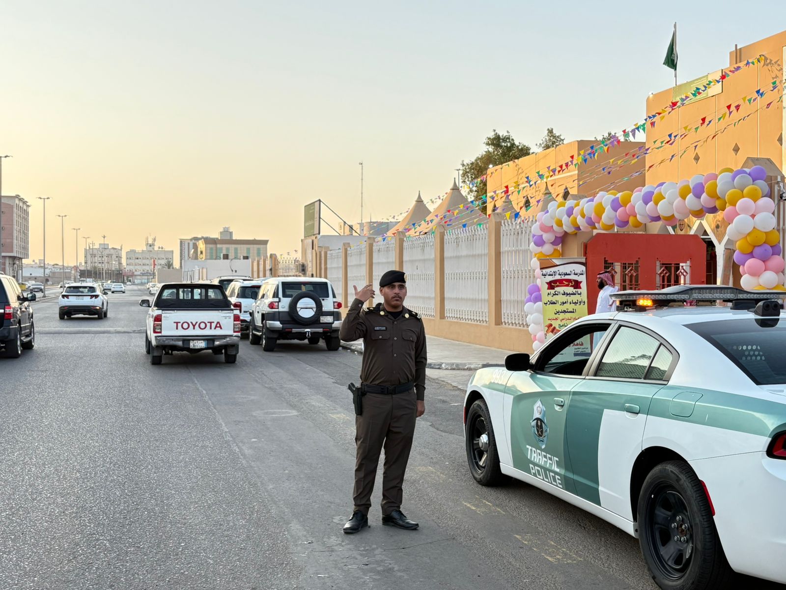 «المرور»: الحركة المرورية ميسرة في أول يوم دراسي