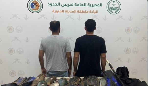 حرس الحدود تضبط مخالفين للائحة الأمن والسلامة لمزاولي الأنشطة البحرية بالمدينة المنورة