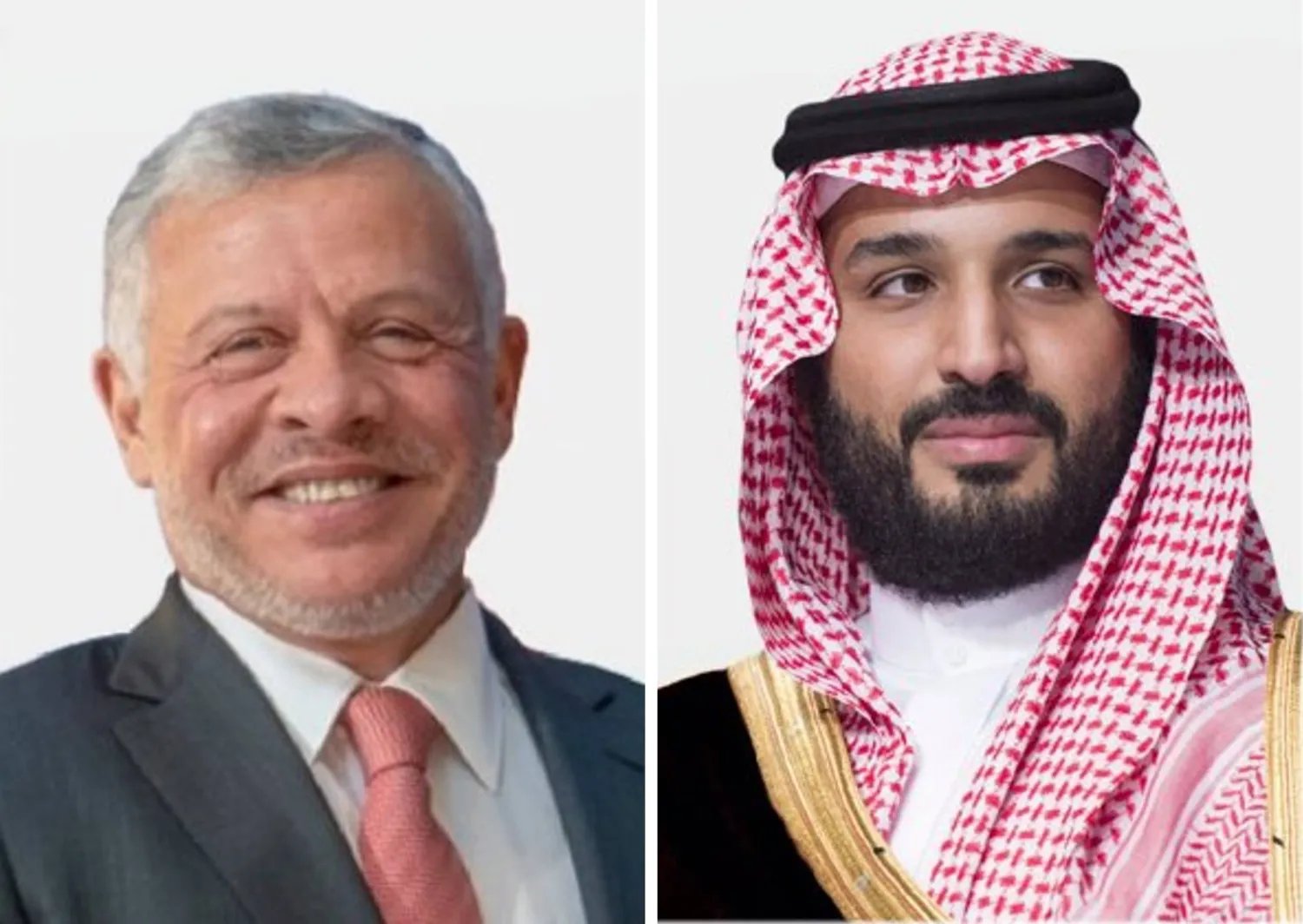 ولي العهد يستعرض تطورات الأوضاع الإقليمية مع ملك الأردن