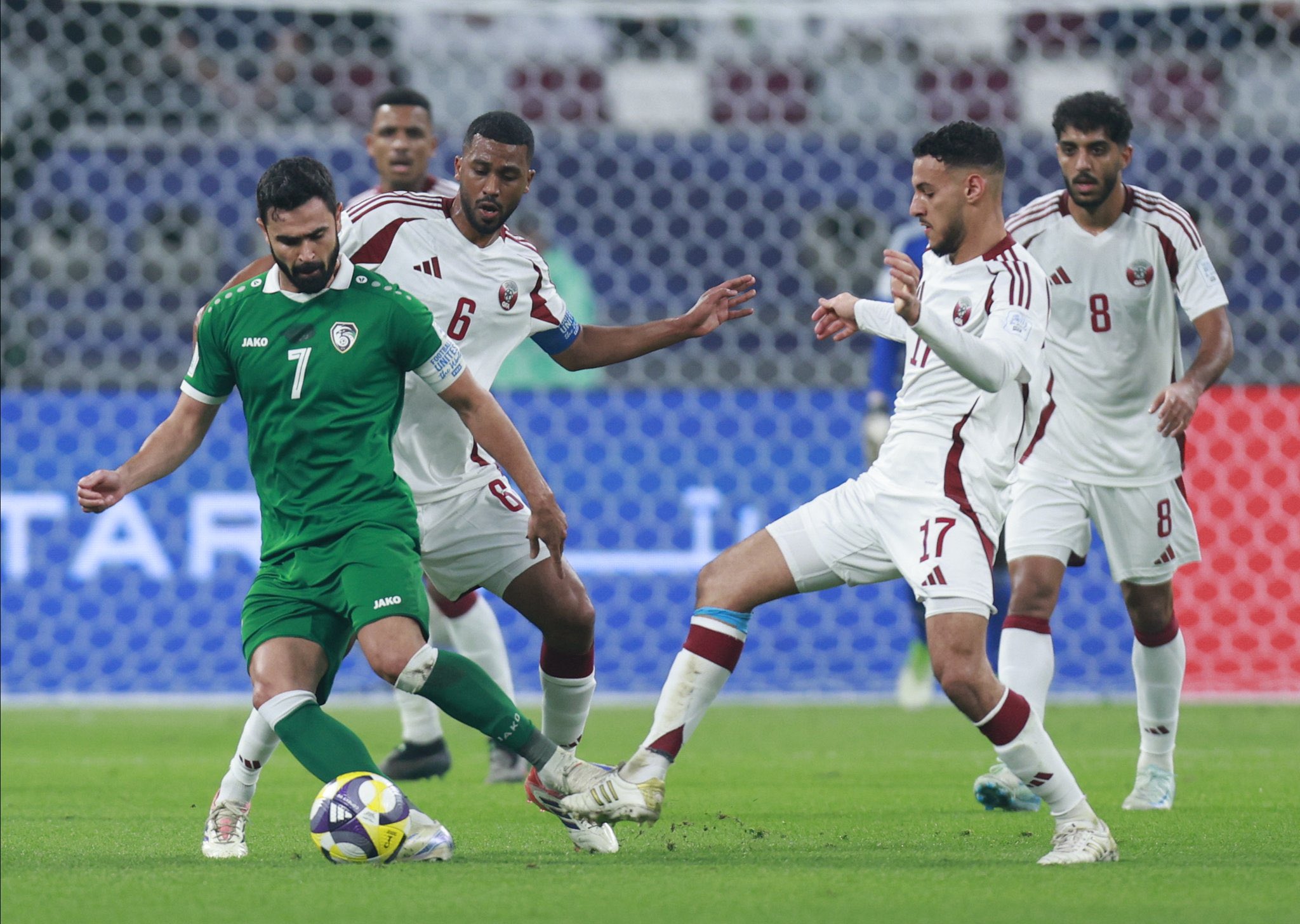 سوريا تخطف تعادلًا قاتلاً أمام قطر في كأس العرب