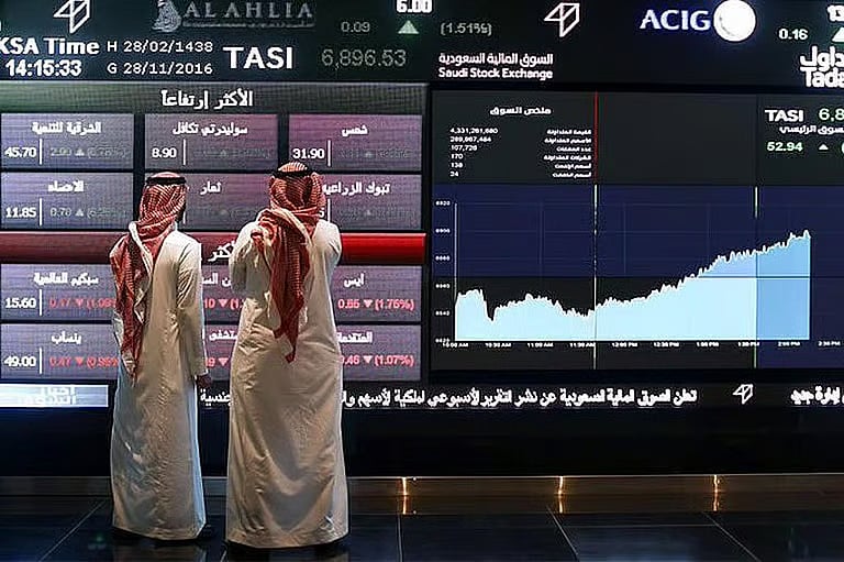 الأسهم السعودية تواصل المكاسب.. و«تاسي» يرتفع 0.42% بمنتصف التعاملات