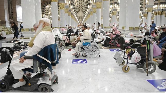 «هيئة العناية بالحرمين» تخصص مسارات خاصة لكبار السن وذوي الإعاقة في المسجد الحرام
