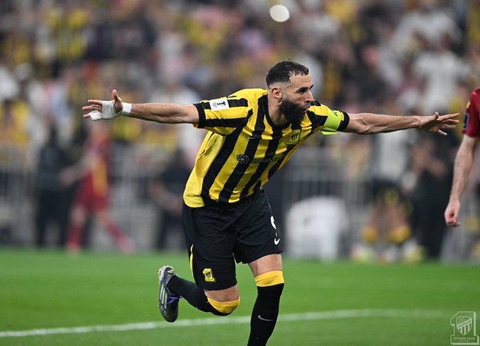 بنزيما يقود الاتحاد للفوز على ناساف الأوزبكي في دوري أبطال آسيا للنخبة 
