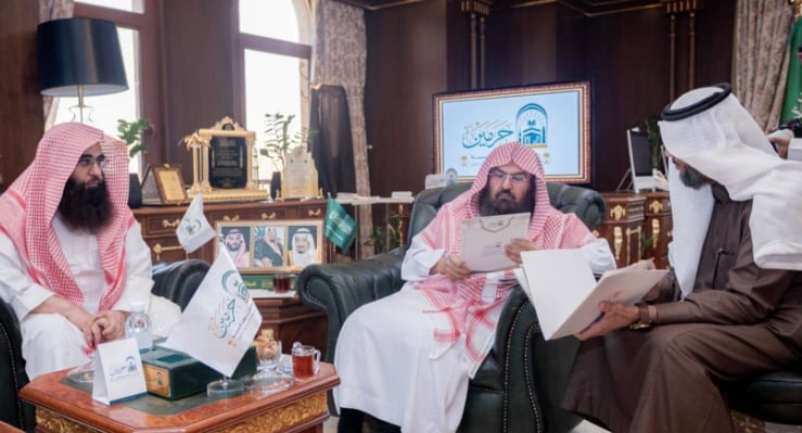 "السديس" يدشّن برنامج "المؤذن المؤتمن" لتعزيز فقه الأذان بالمسجد النبوي