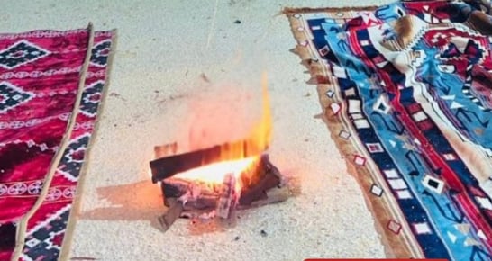 ضبط مواطن مخالف لنظام البيئة في محمية طويق الطبيعية