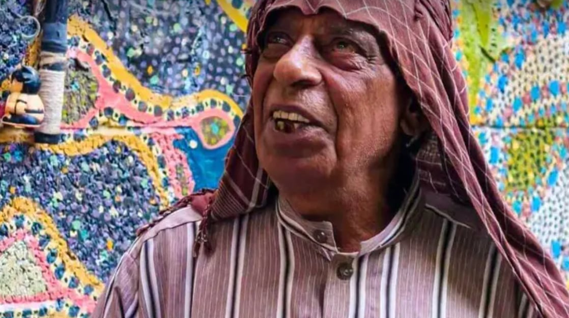 الفنان إبراهيم الميلاد يروي قصة جدارية ماء السبيل  