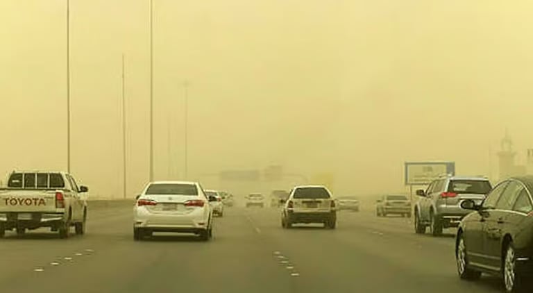 مركز العواصف: تسجيل ساعتين من العواصف الغبارية بالمملكة