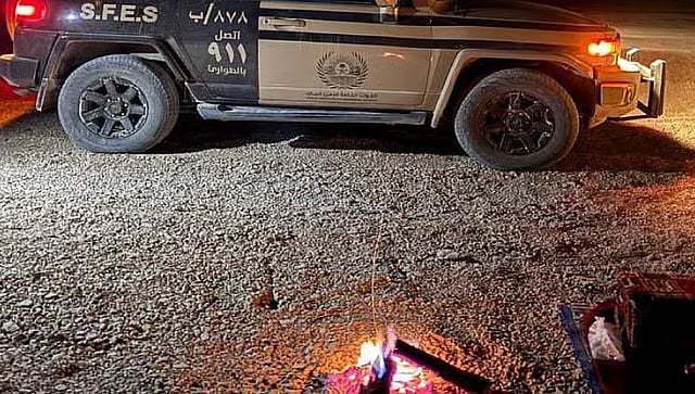 ضبط مواطن لإشعاله النار في غير الأماكن المخصصة لها بمحمية طويق 