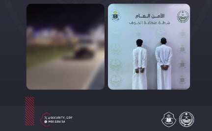 شرطة الجوف تقبض على مواطنين لتعريض مرتادي حديقة للخطر