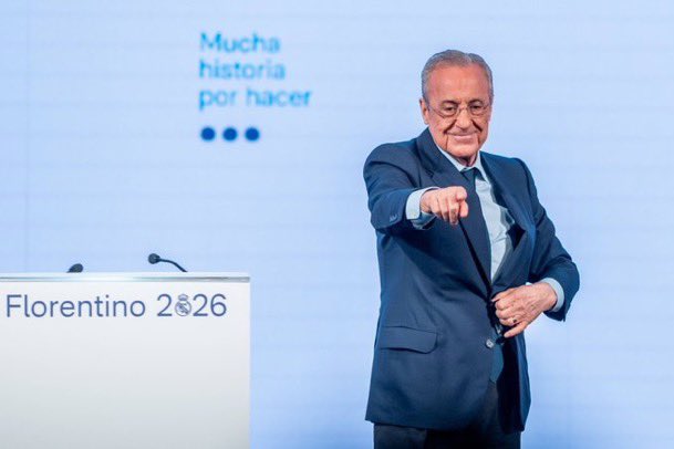 تقارير إسبانية: فلورنتينو بيريز يحسم سباق رئاسة ريال مدريد