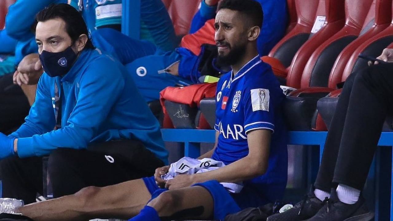 الإصابة تضرب سلمان الفرج قبل مواجهة استقلال طهران