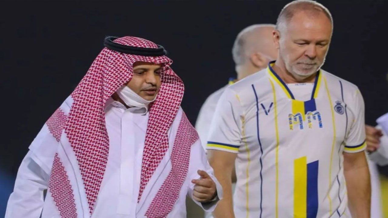 بالفيديو: رئيس النصر يكشف موعد الإعلان عن المدرب الجديد