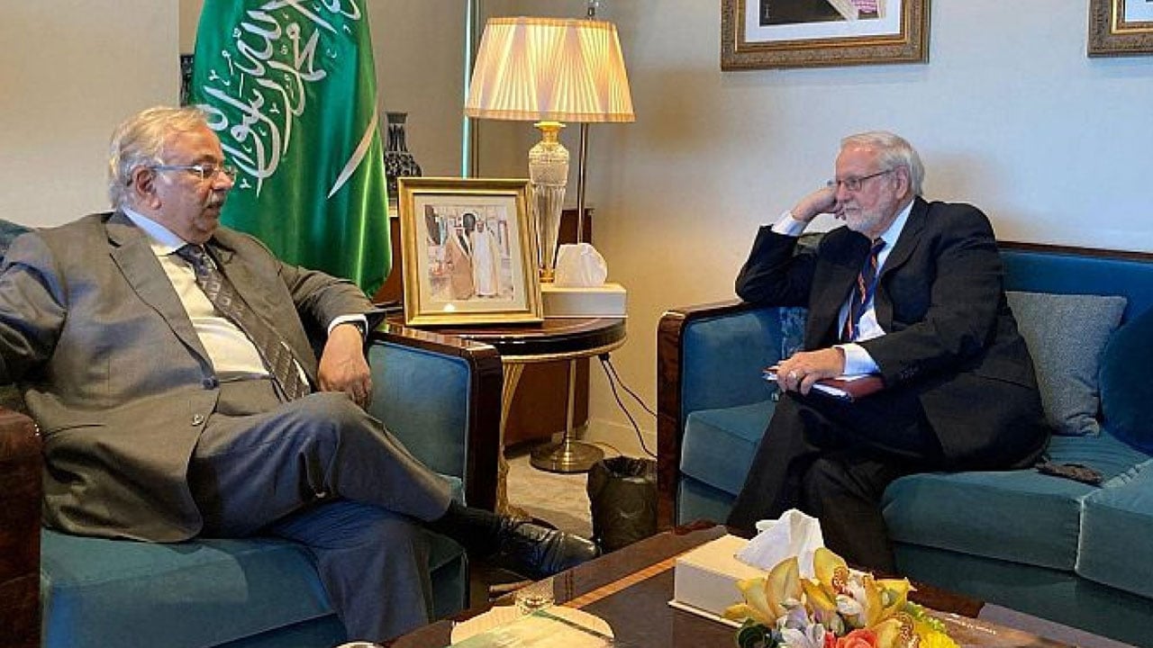 السفير المعلمي يلتقي كبير مستشاري الوفد الأمريكي الدائم لدى الأمم المتحدة