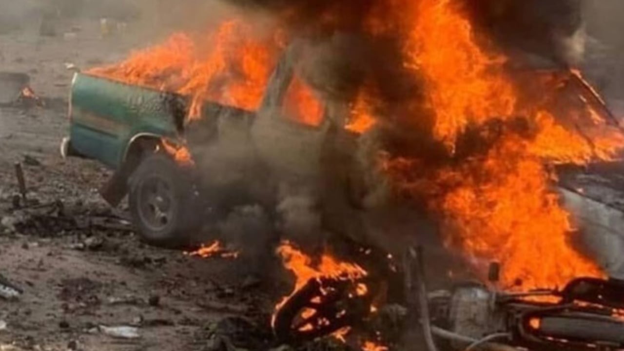 10 قتلى لتفجير السيارة المفخخة قرب مطار عدن