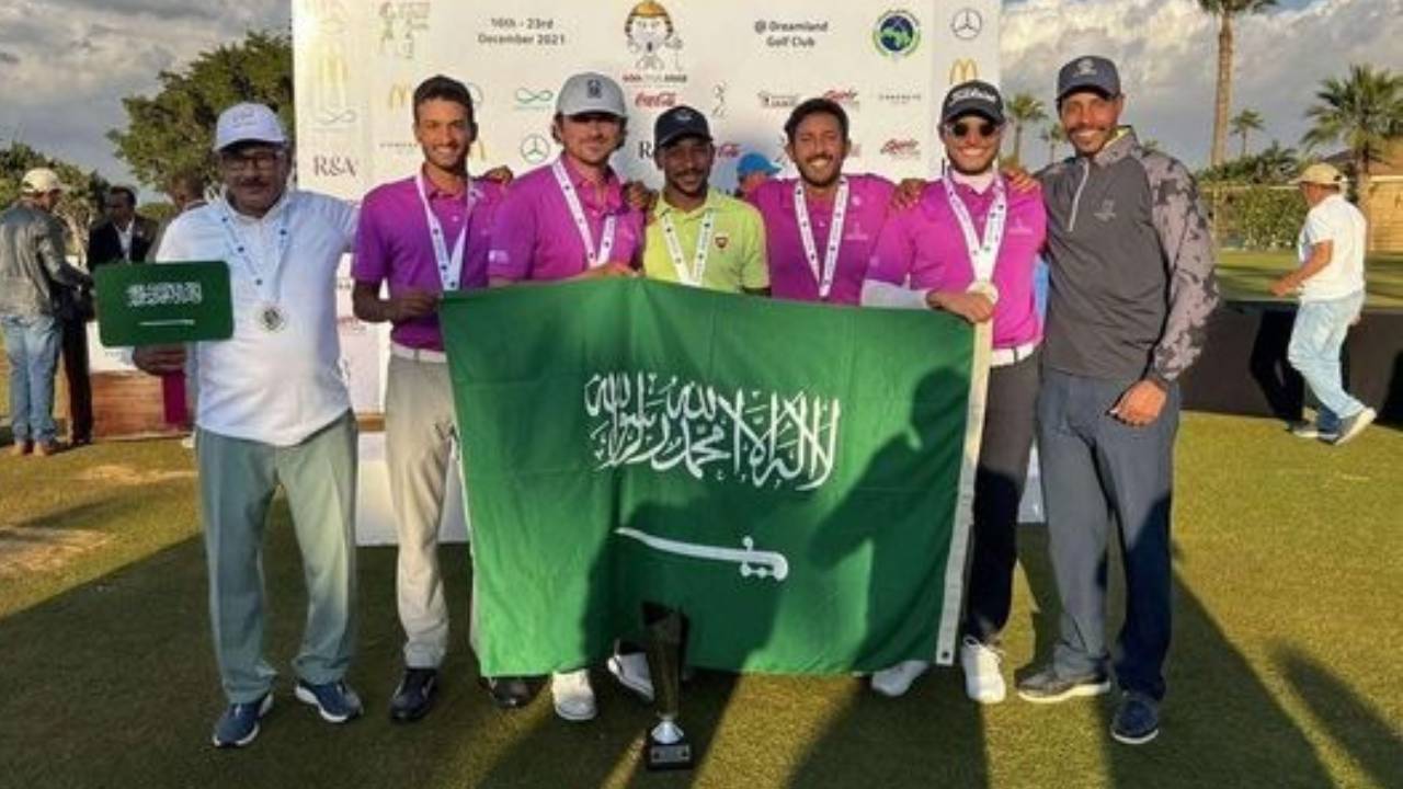 المملكة تتوّج بالبطولة العربية الأربعين للجولف