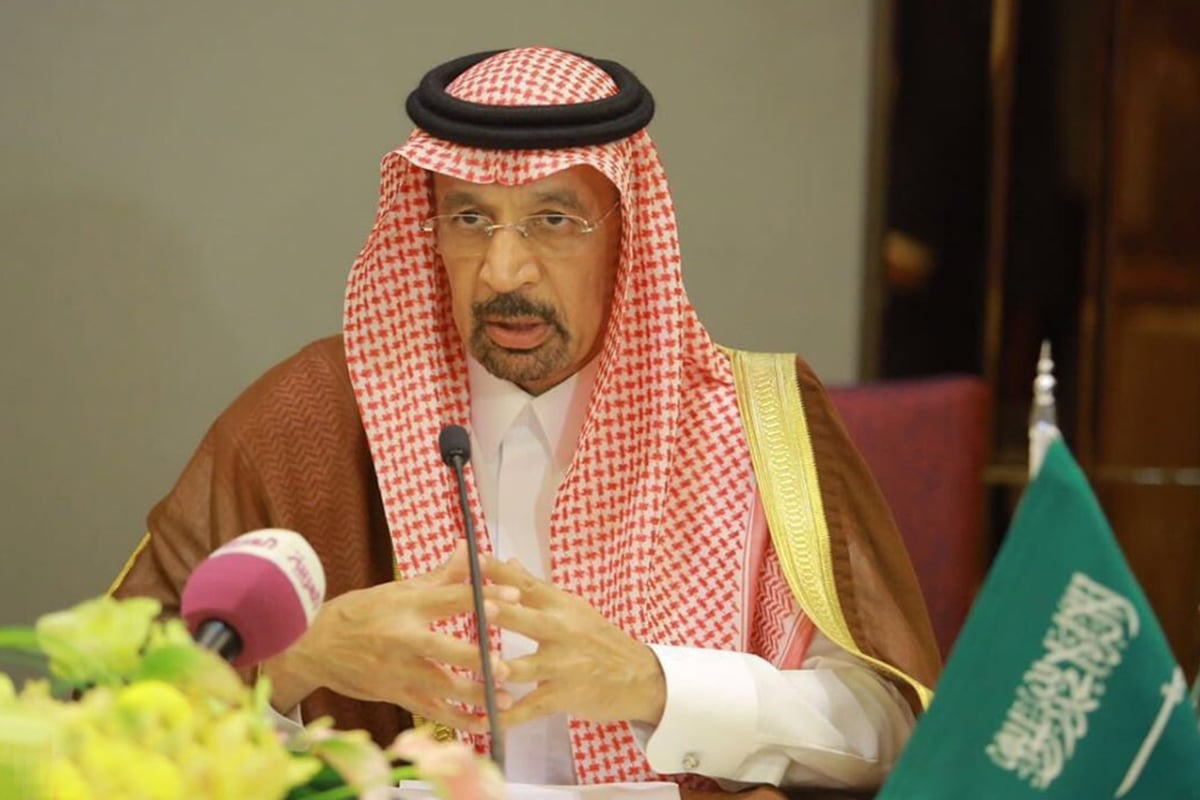 الفالح: أرامكو جادة في شراء حصة بمشروع الغاز الروسي