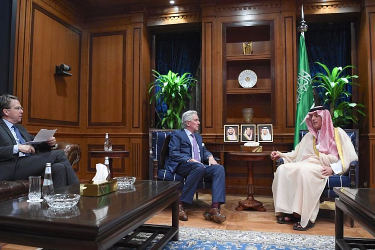 الجبير يستقبل السفير الألماني لدى المملكة