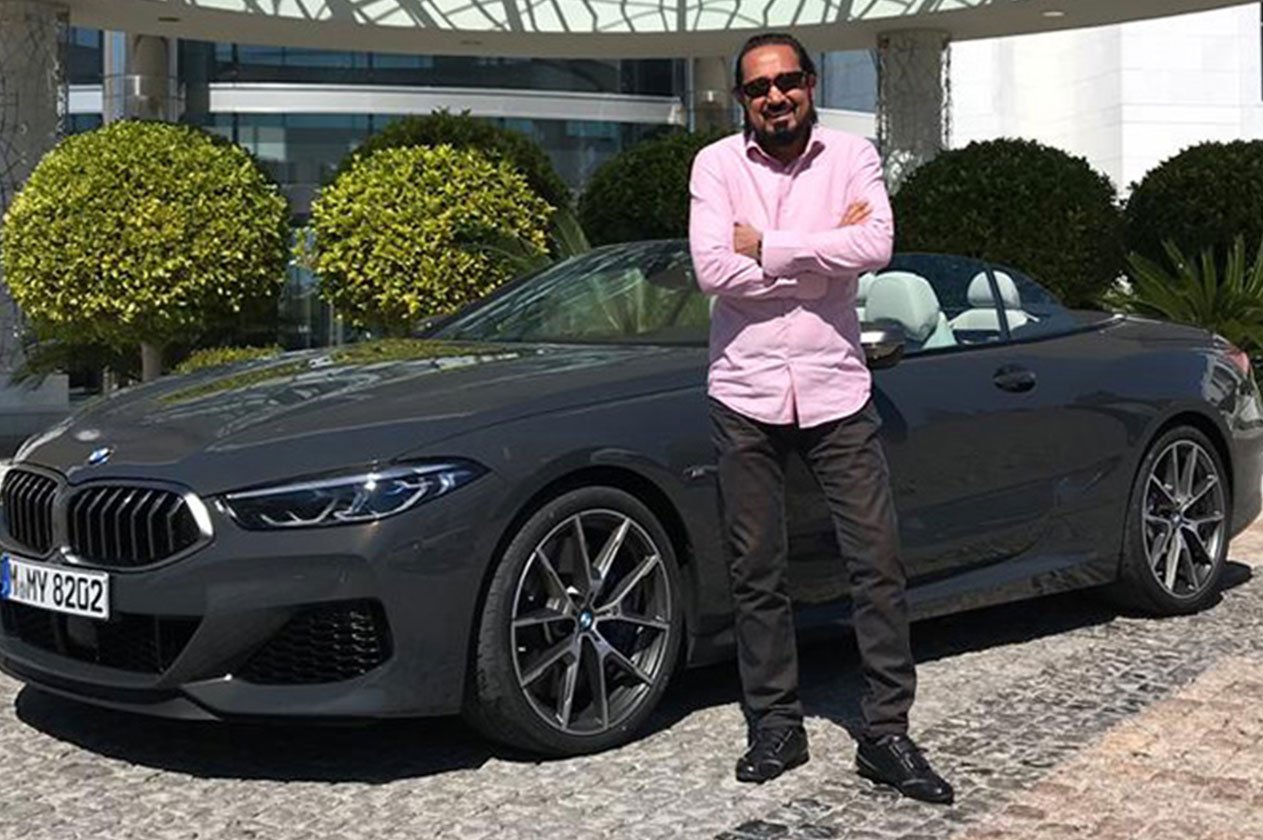 أزهر يختبر BMW الفئة الثامنة كابريوليه ٢٠١٩