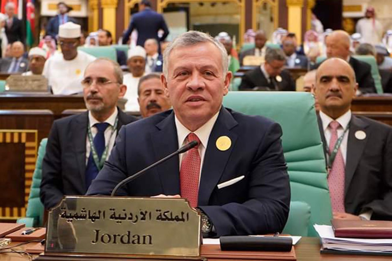 ملك الأردن يؤكد على توحيد المواقف والجهود وتعزيز صمود المقدسيين