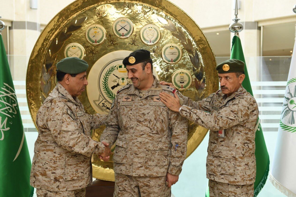 ترقية  الحضيف لرتبة لواء بالقوات البرية