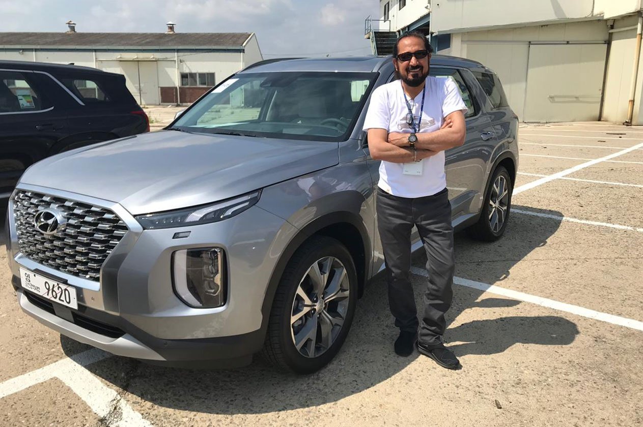 بكر أزهر يختبر هيونداي باليسيد 2020 الجديدة بالكامل