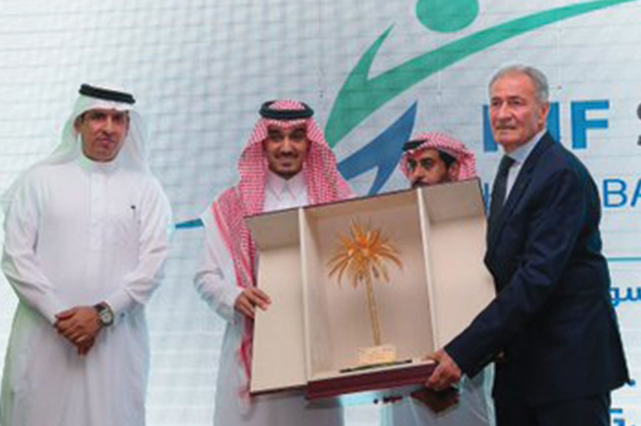 بالصور.. تدشين شعار بطولة العالم للأندية لكرة اليد «سوبر جلوب»