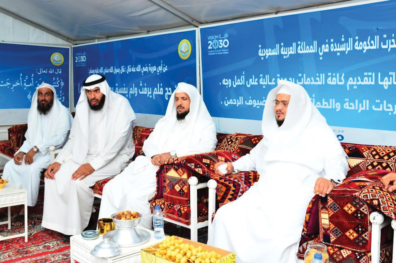 بالصور.. «بلعوص» و«الشمري» يتفقدان مدينة الحجاج بالقصيم