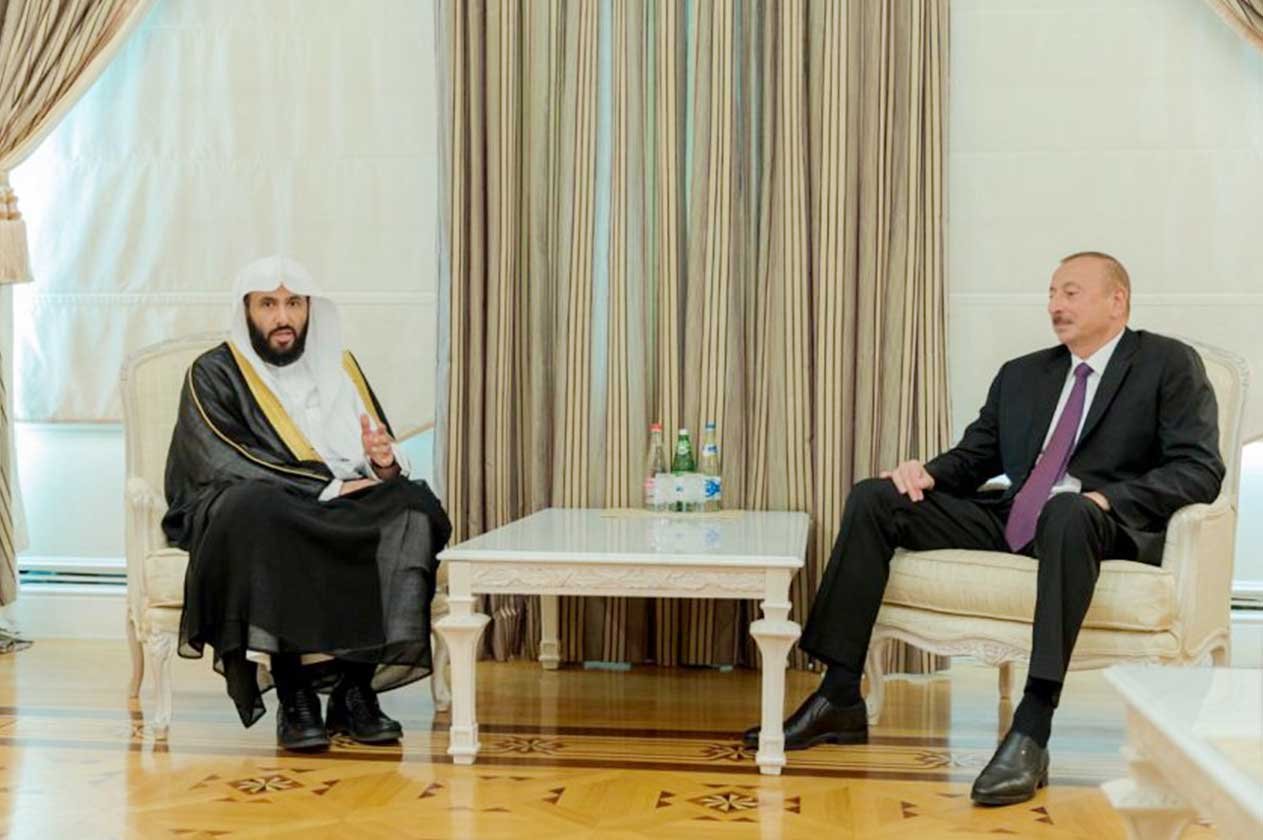 بالصور.. رئيس أذربيجان يتطلع إلى تطوير العلاقات مع السعودية