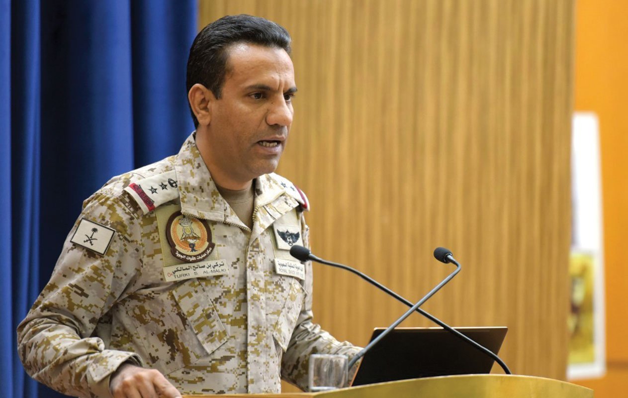 المالكي: التحالف يحمي اليمنيين بطلب «الشرعية» وانتهاكات الحوثي ترتقي إلى جرائم الحرب
