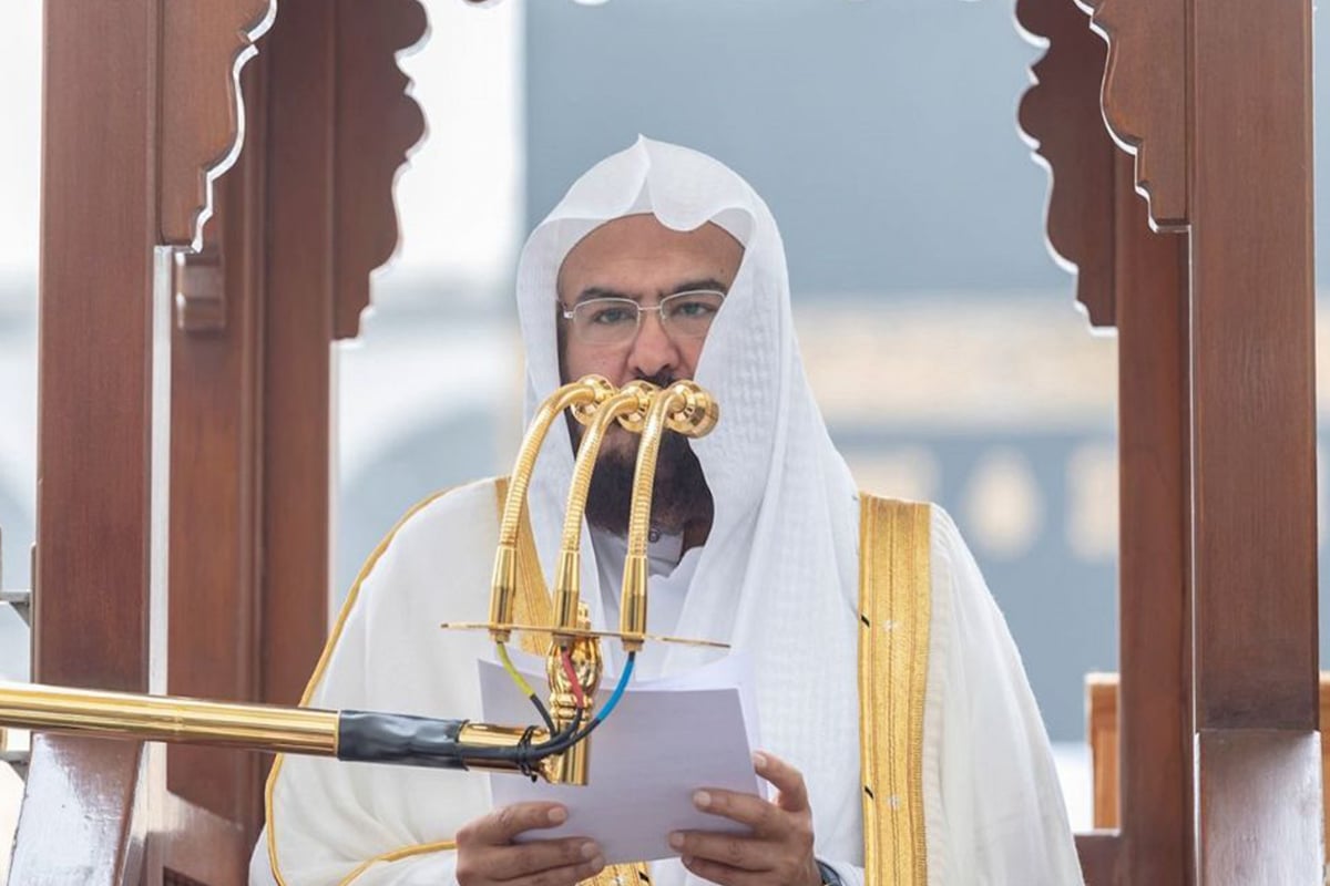 السديس يوصي الحجاج بمعاونة رجال الأمن على حفظ النِّظَام