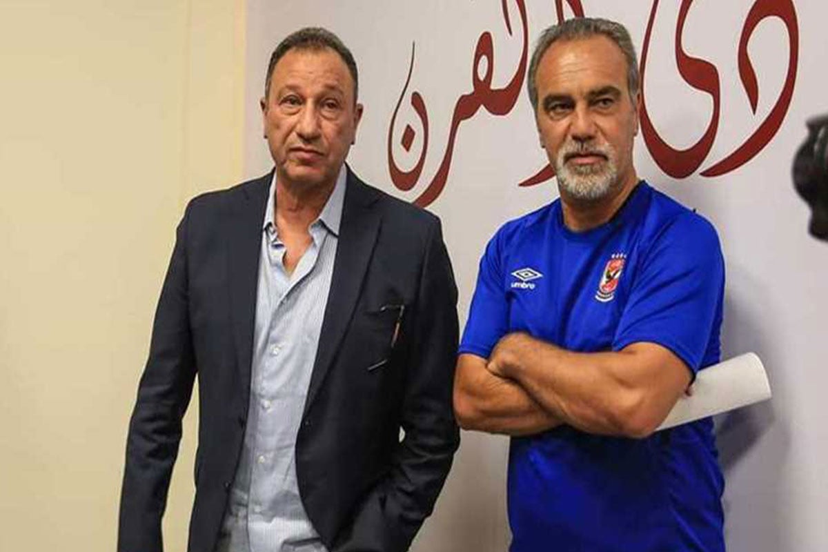الأهلي المصري يقيل مدربه ودياز مرشح لخلافته