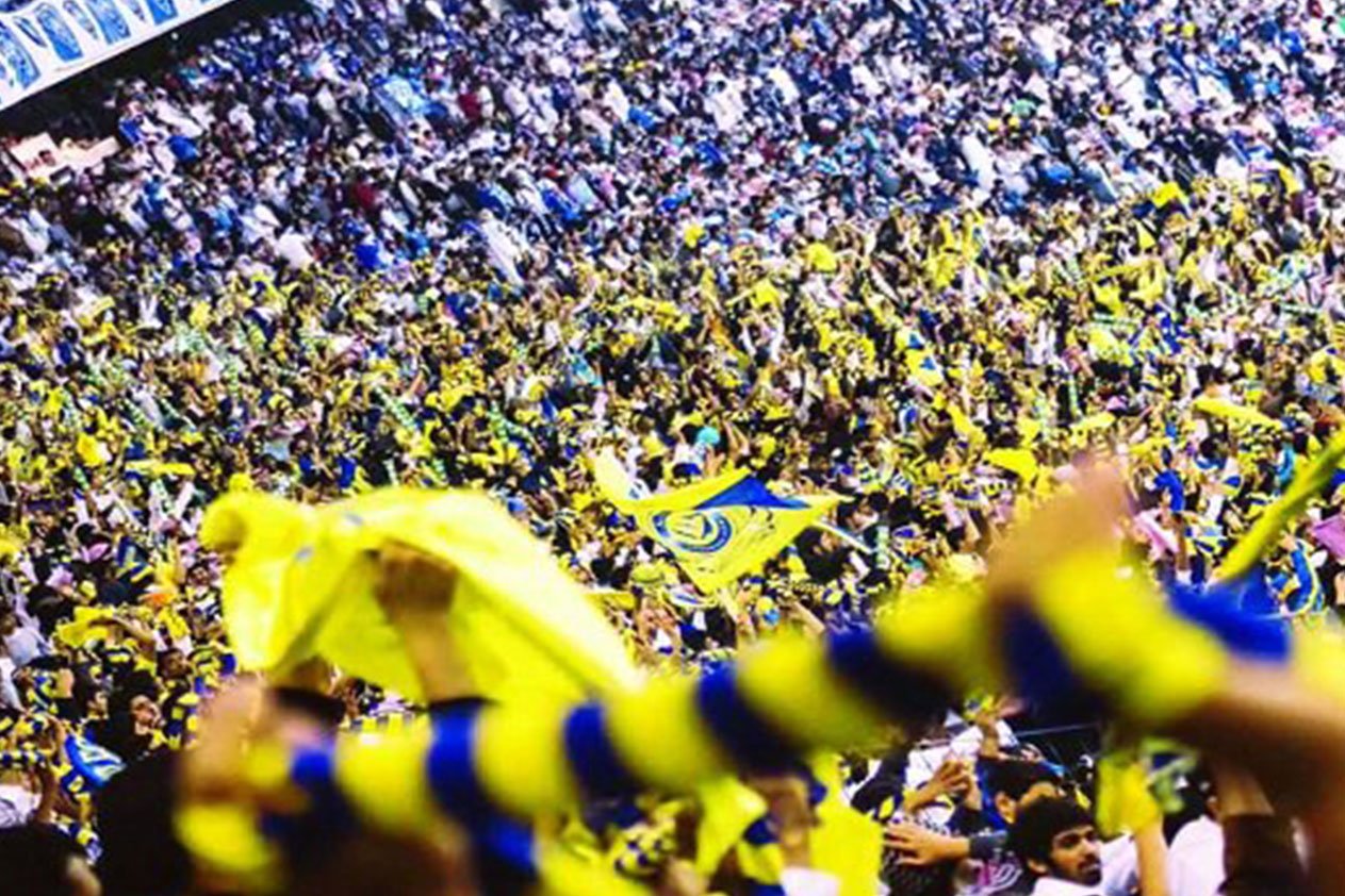 جماهير النصر تلفت الأنظار بـ«تيفو الجحيم».. والاتحاد الآسيوي يتوقع ليلة لا تنسى في الرياض