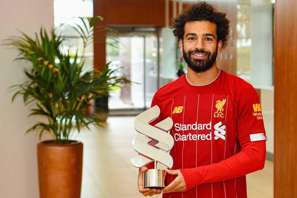المصري صلاح يحصد جائزة لاعب أغسطس في ليفربول