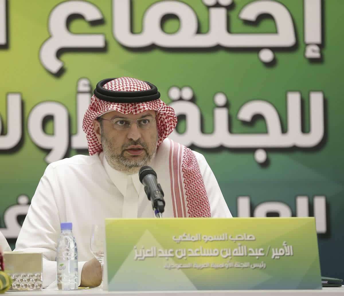 بعد الحكم البريطاني لصالحه.. عبدالله بن مساعد: الآن أصبح للسعوديين ناد في «البريميرليج»