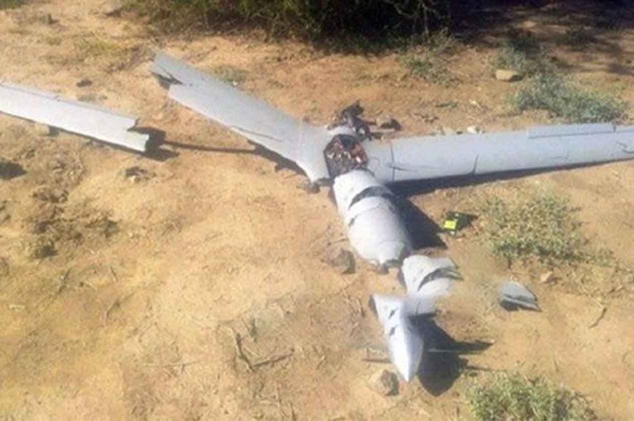الجيش اليمني يسقط طائرة إيرانية مسيرة شمال محافظة حجة