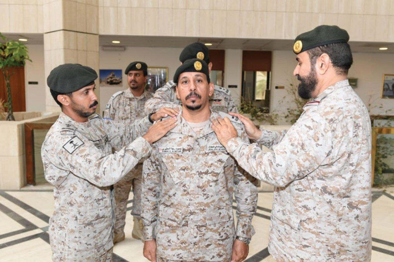 المطيري رئيسًا للرقباء بقوات الدفاع الجوي