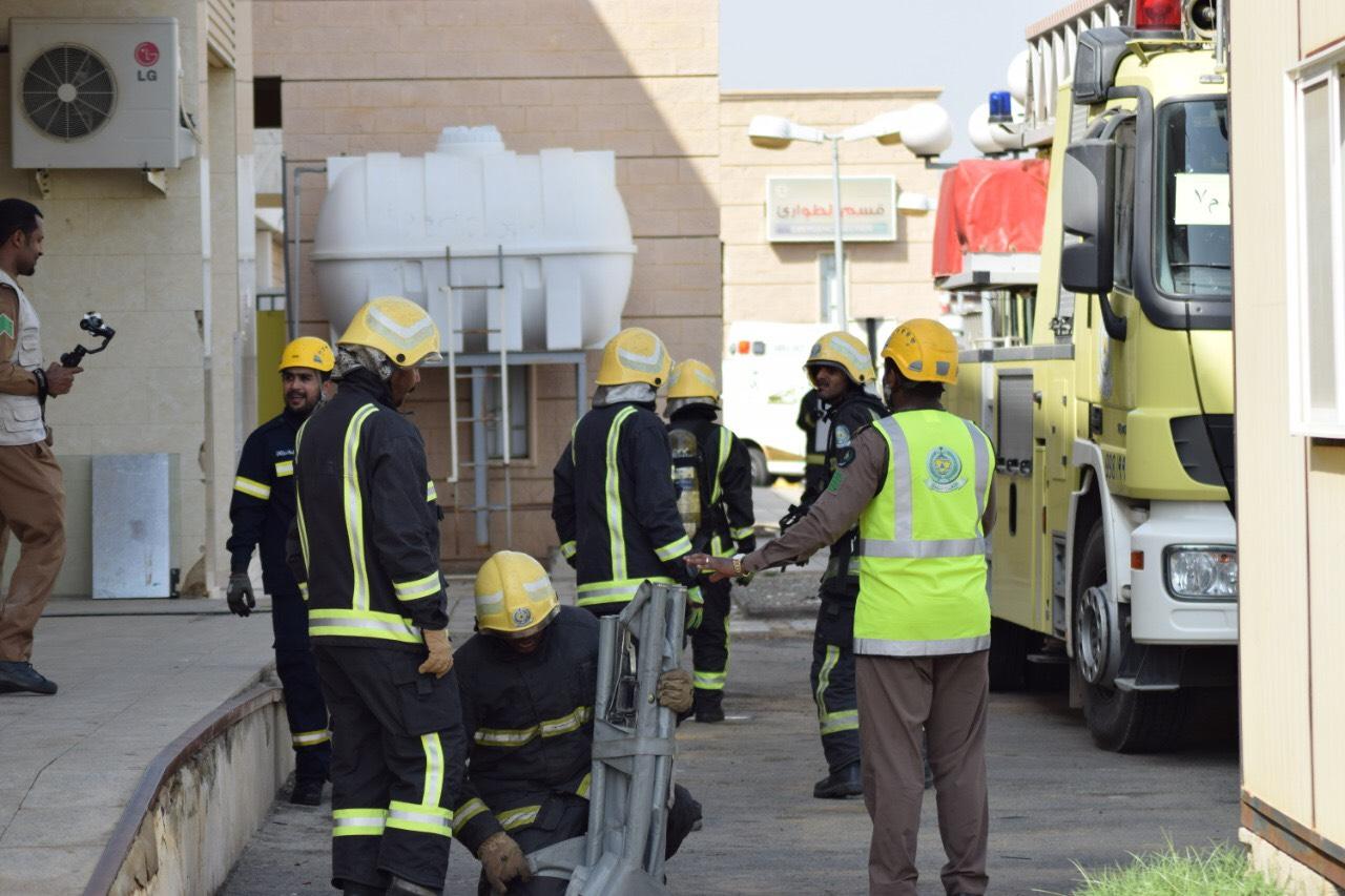بالصور.. مستشفى صبيا العام ينفذ فرضية إخلاء وإطفاء بإحدى غرف تنويم المرضى