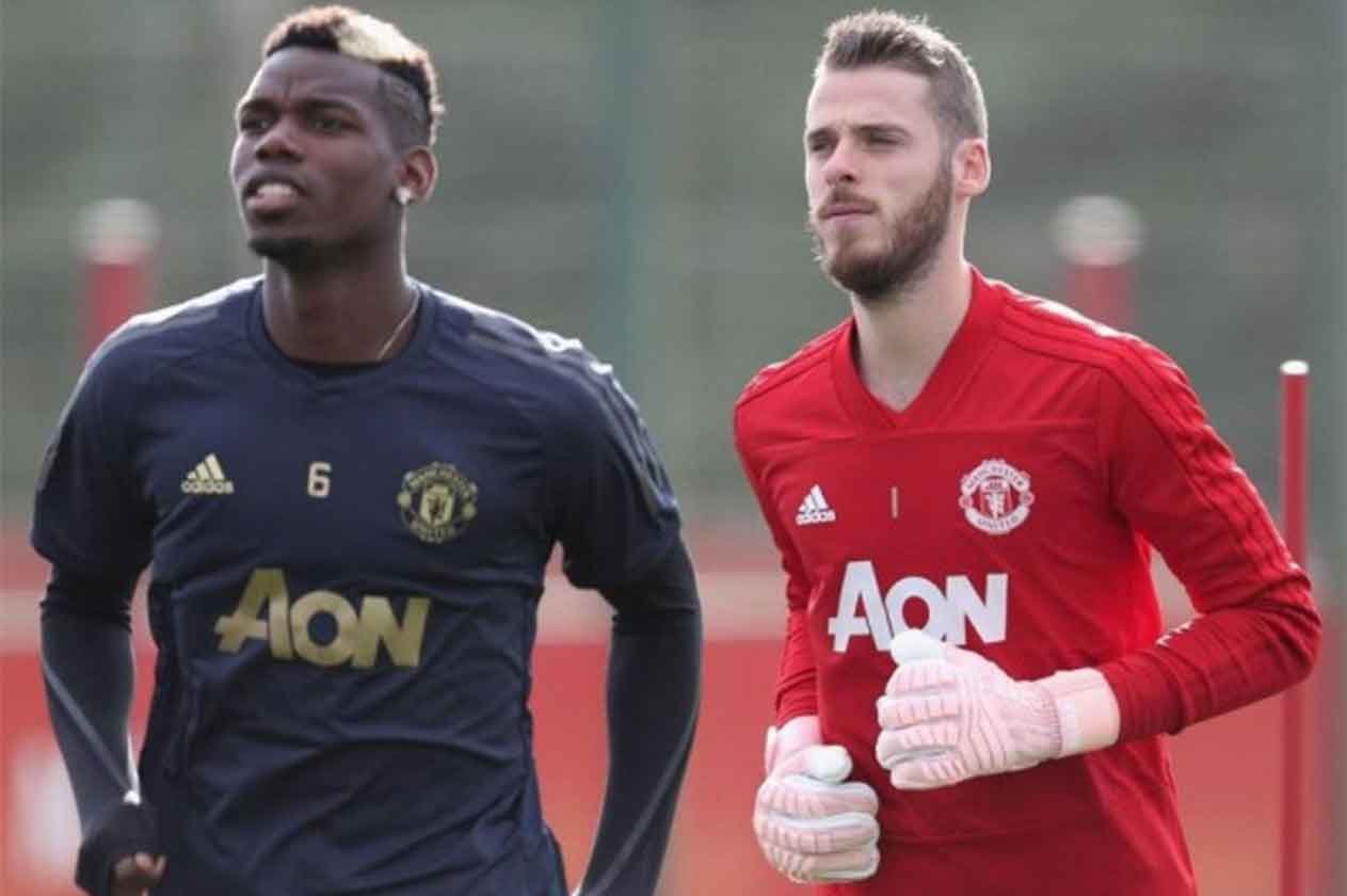 بوجبا ودي خيا يتغيبان عن مواجهة مانشستر يونايتد وليفربول في الدوري الإنجليزي